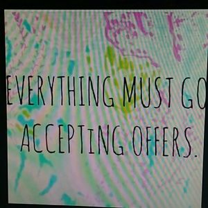 Make offers. Need gone